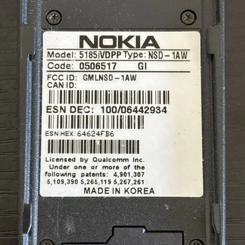 Nokia 5180i vintage